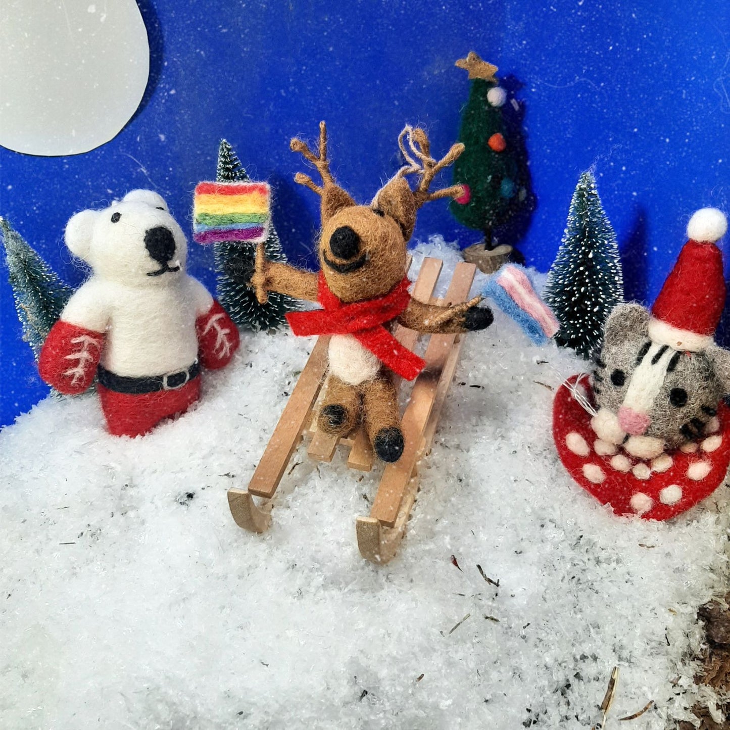 Boxing Polar Bear