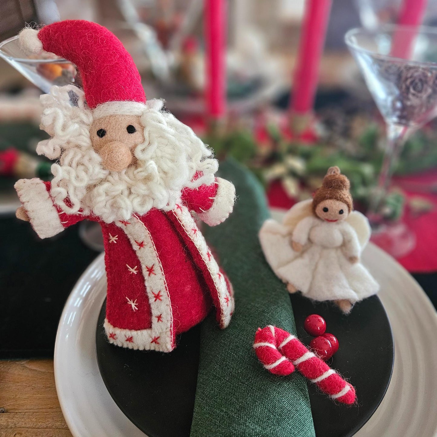 Jolly Santa Topper