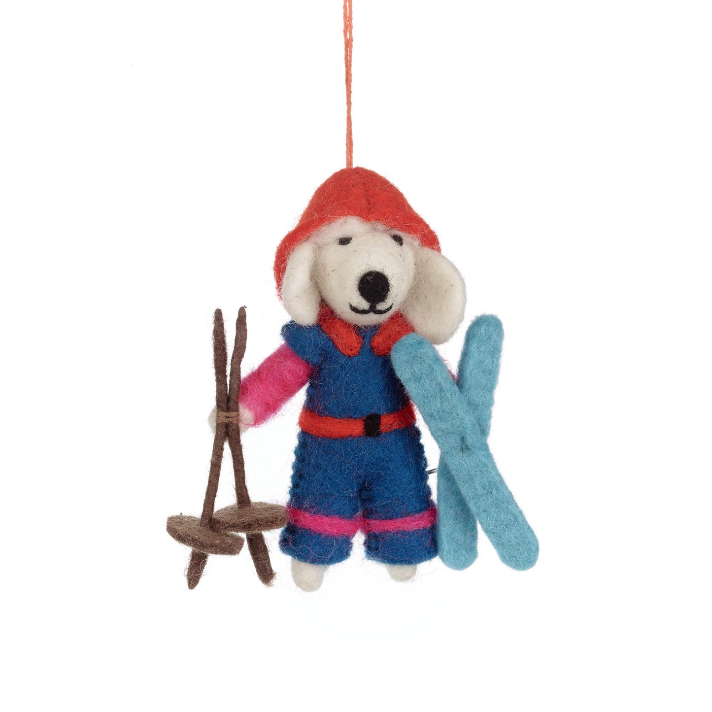 Porscha the Skiing Poodle