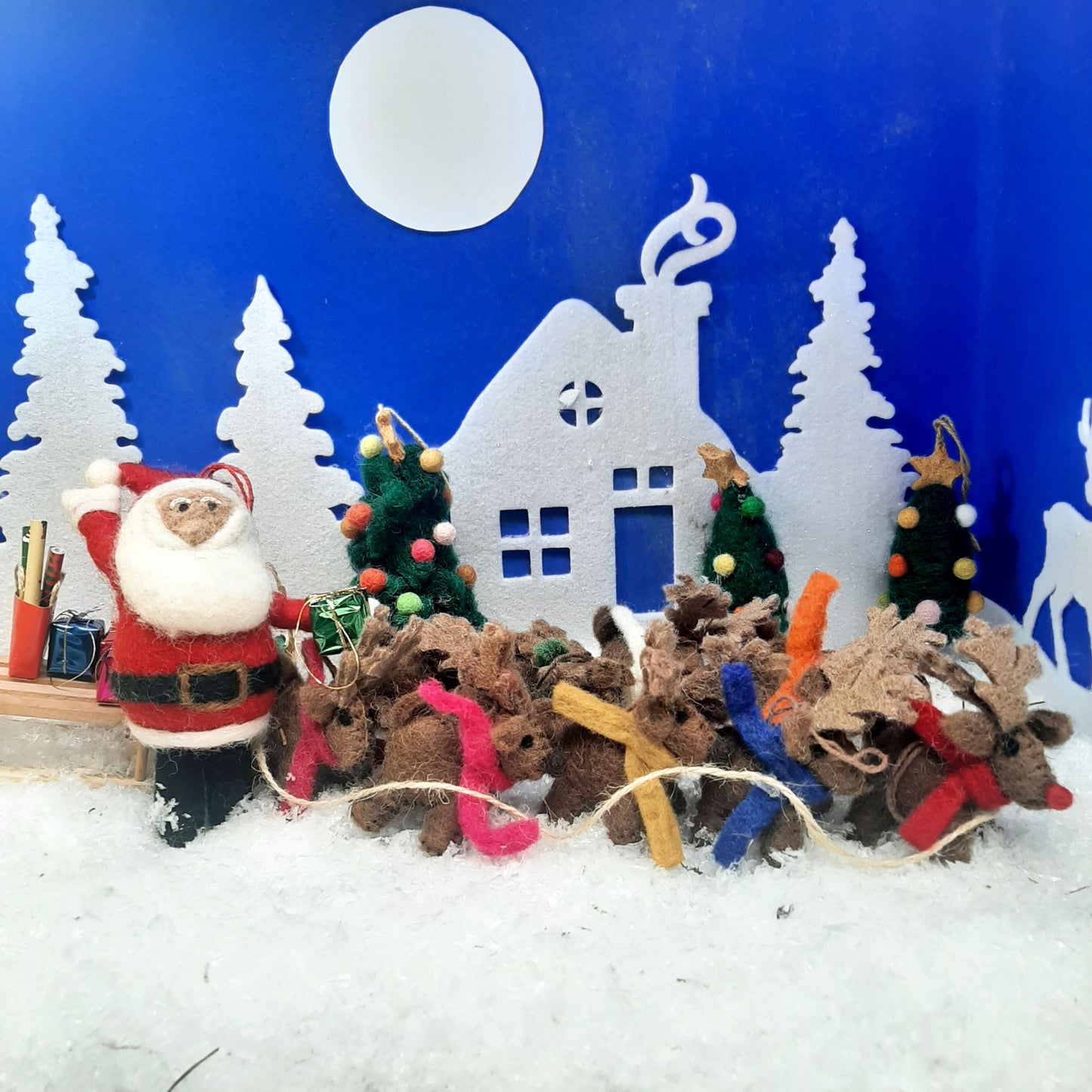 Round Santa