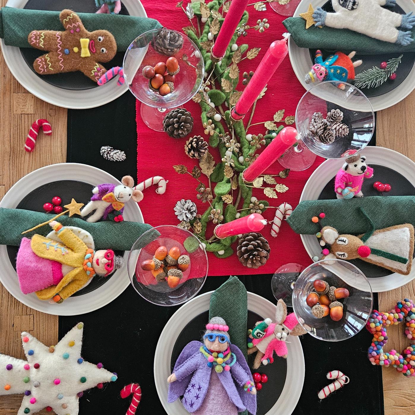 Groovy Gingerbread Man Topper