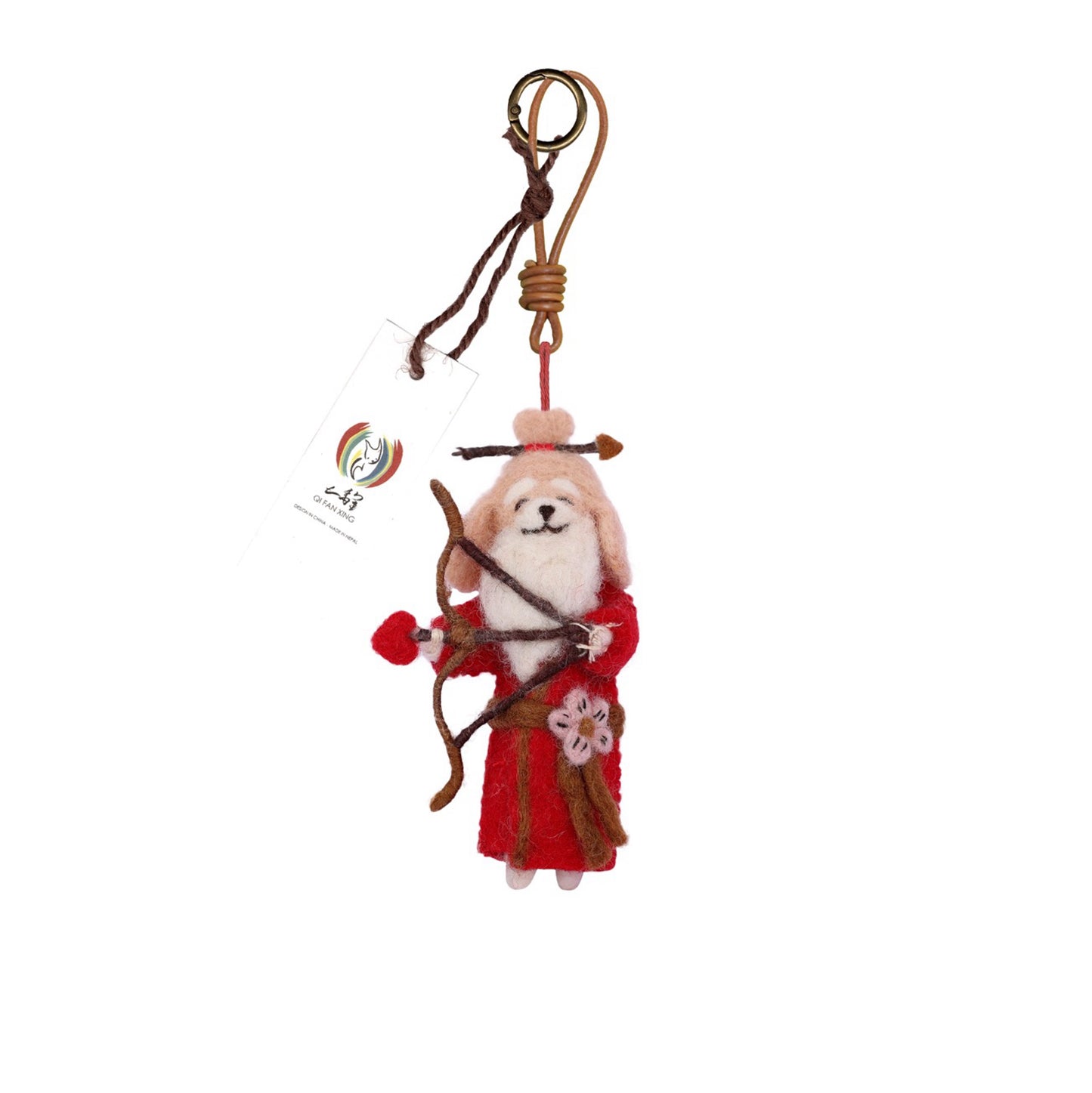 Yuelao the Guardian Spirit Dog – Felt Character | Decoration, Keepsake & Gift