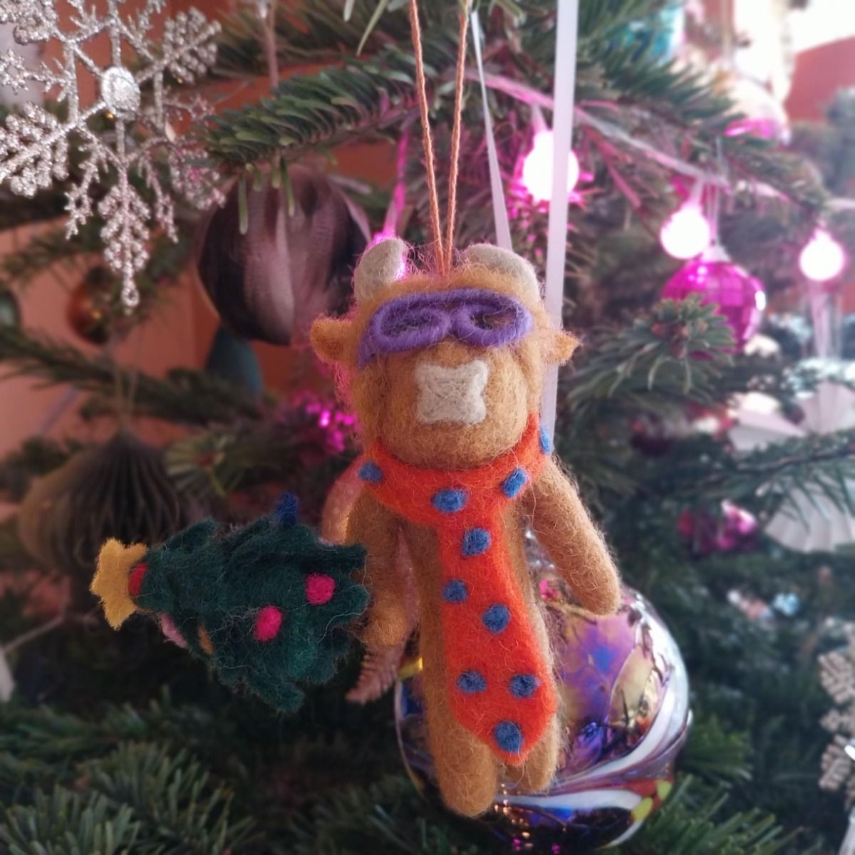 Curtis Christmas Cow