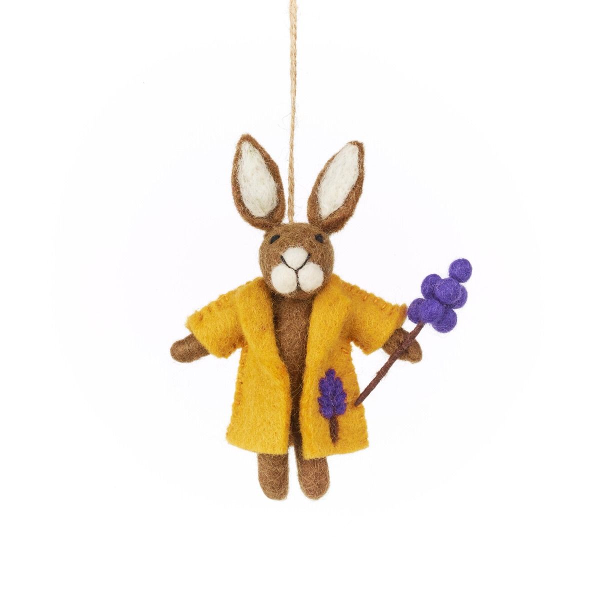 Lulu Lavender Hare – Felt Character | Decoration & Gift
