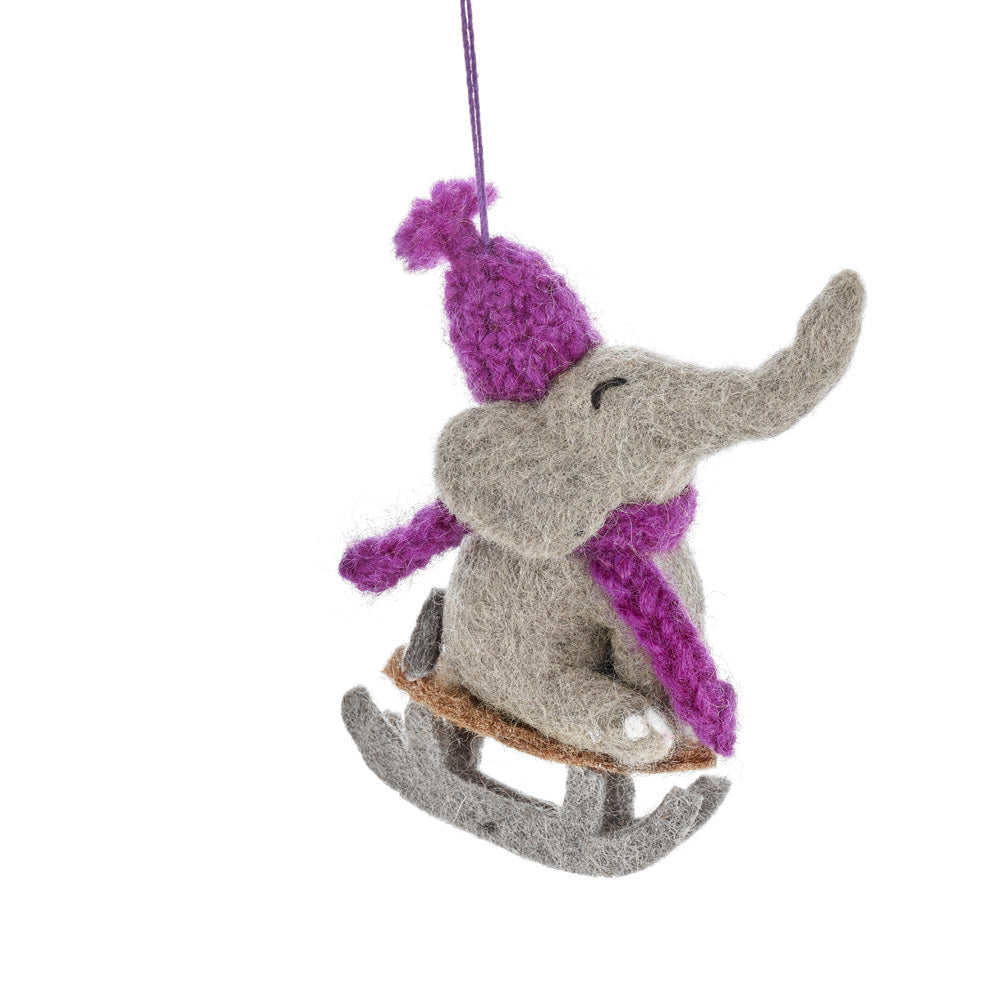 Sledging Elephant