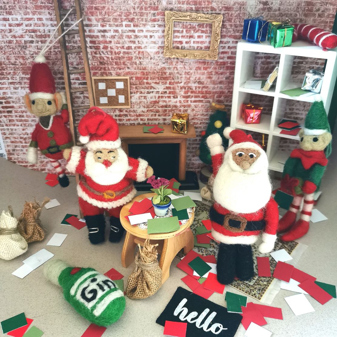 Round Santa