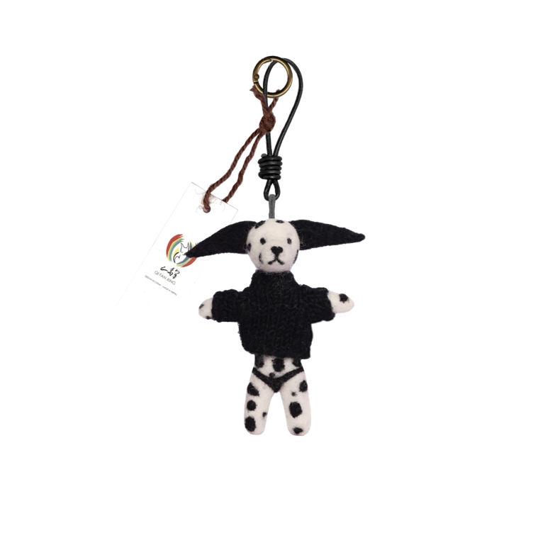 Queban the Hope Guardian Dalmatian – Felt Character | Decoration, Keepsake & Gift