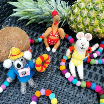 Sizzlin Turkey - Christmas Decorations - Felt So Good
