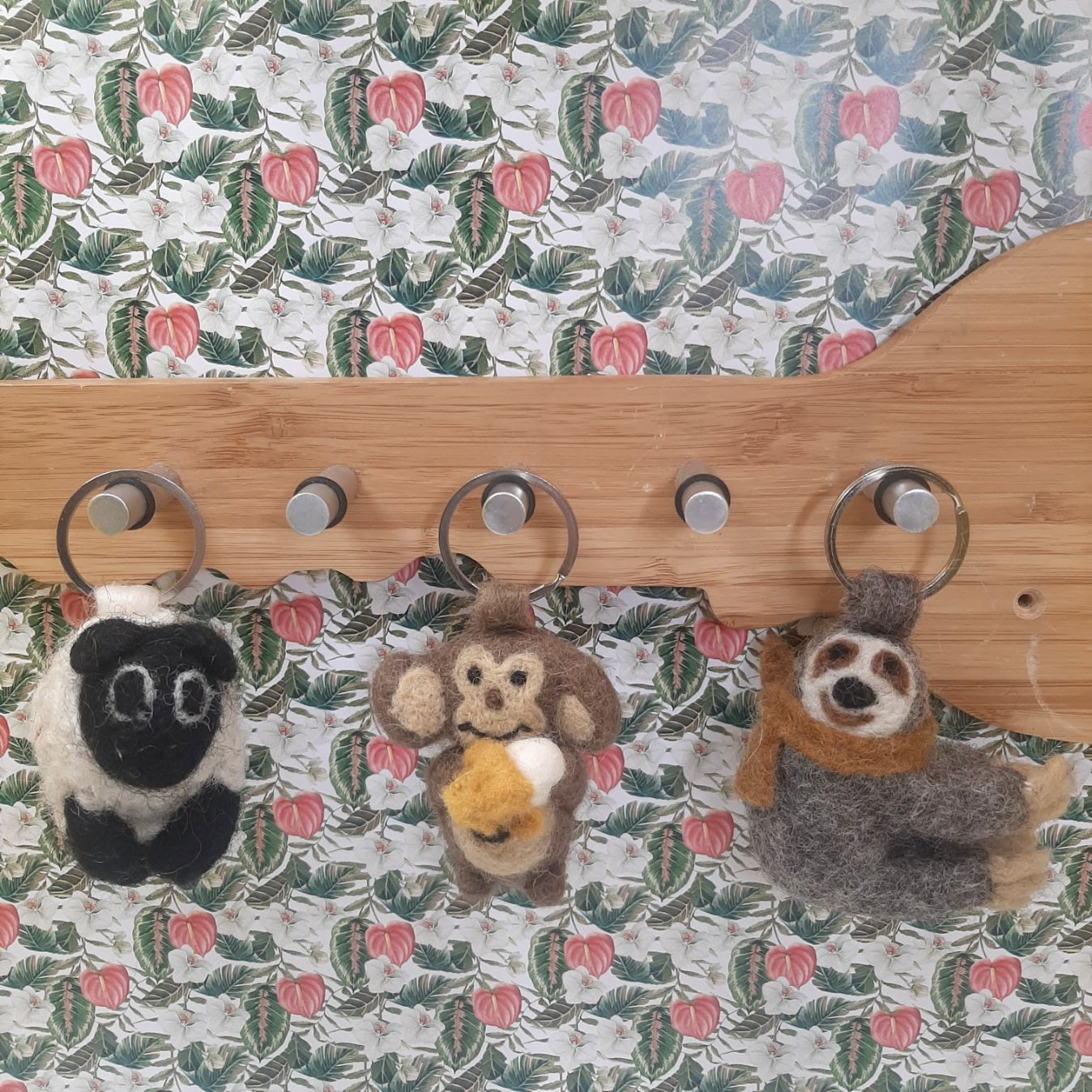 Sloth Keyring