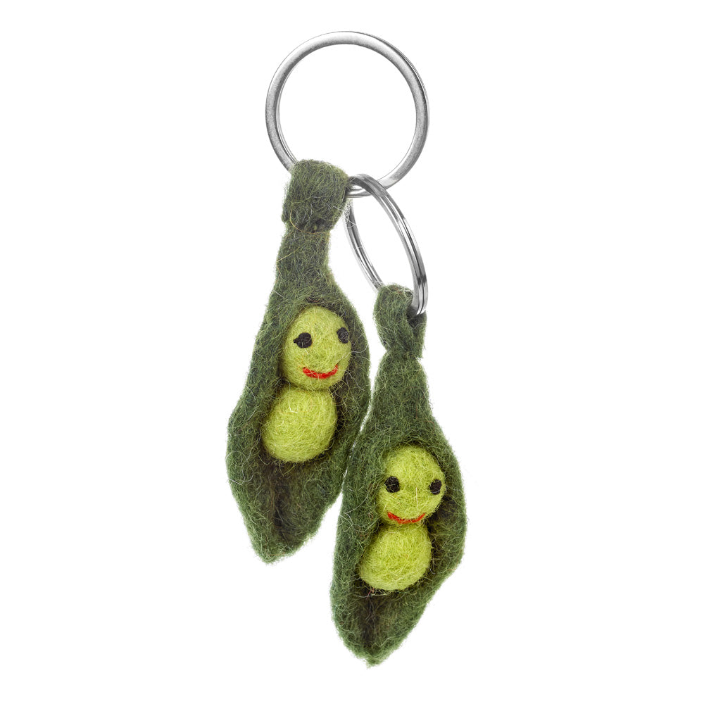 Peas in a Pod Keyrings