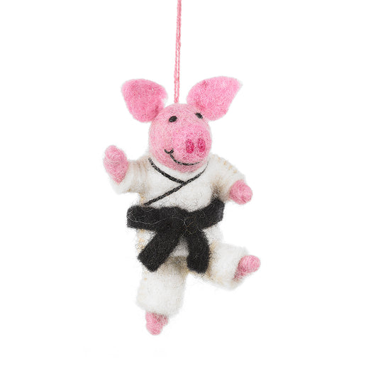 Pork Chop Karate Pig