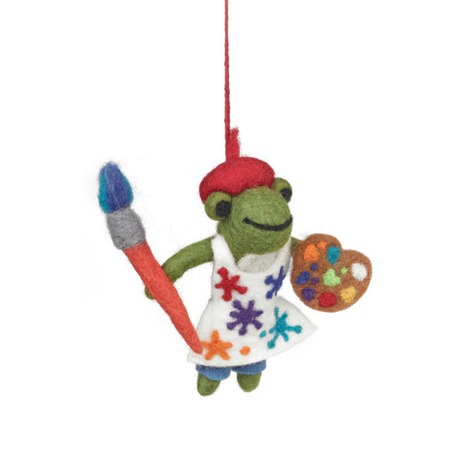 André the Artist Frog