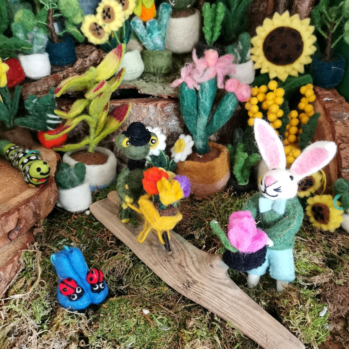 Fletcher the Florist Frog