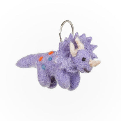 Triceratops Keyring