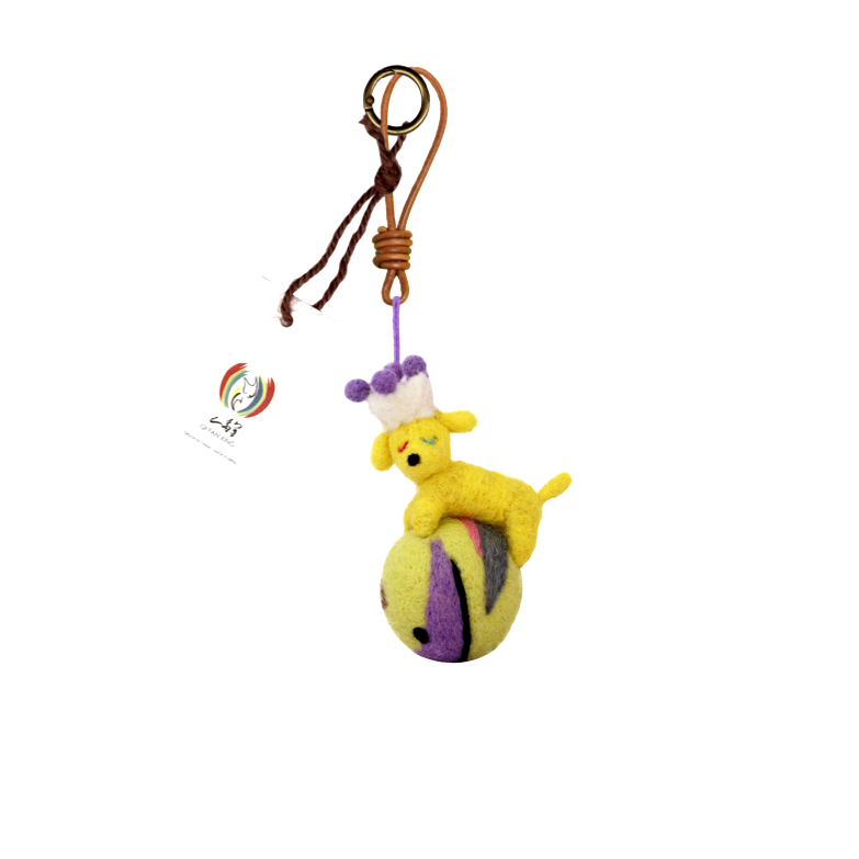 Daytime of Dog Planet – Felt Character | Decoration, Keepsake & Gift