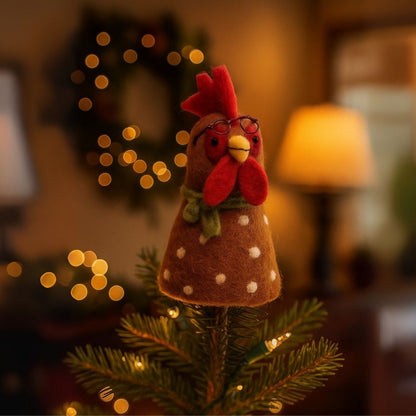 Barnyard Buddies Tree Toppers - Christmas Tree Topper - Felt So Good