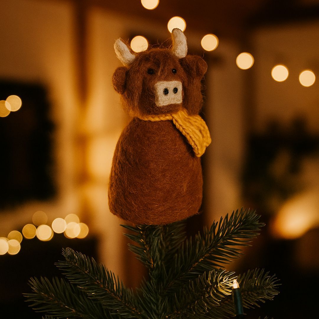 Barnyard Buddies Tree Toppers - Christmas Tree Topper - Felt So Good