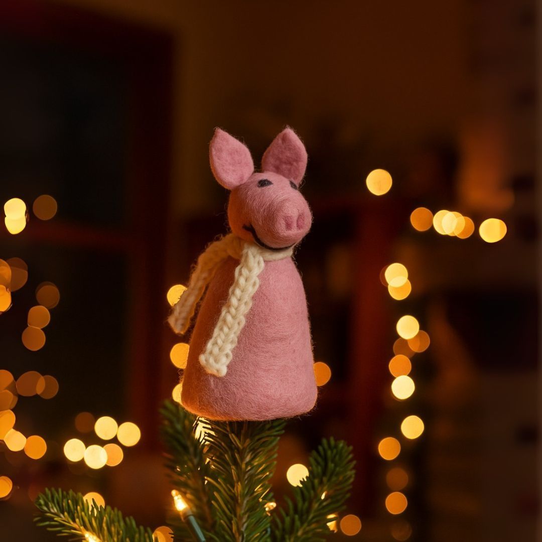 Barnyard Buddies Tree Toppers - Christmas Tree Topper - Felt So Good