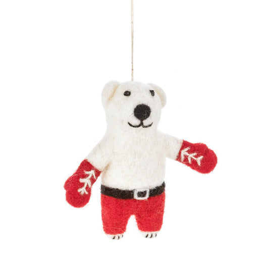 Boxing Polar Bear