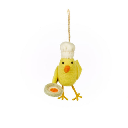 Chick Norris – Felt Character | Decoration & Gift