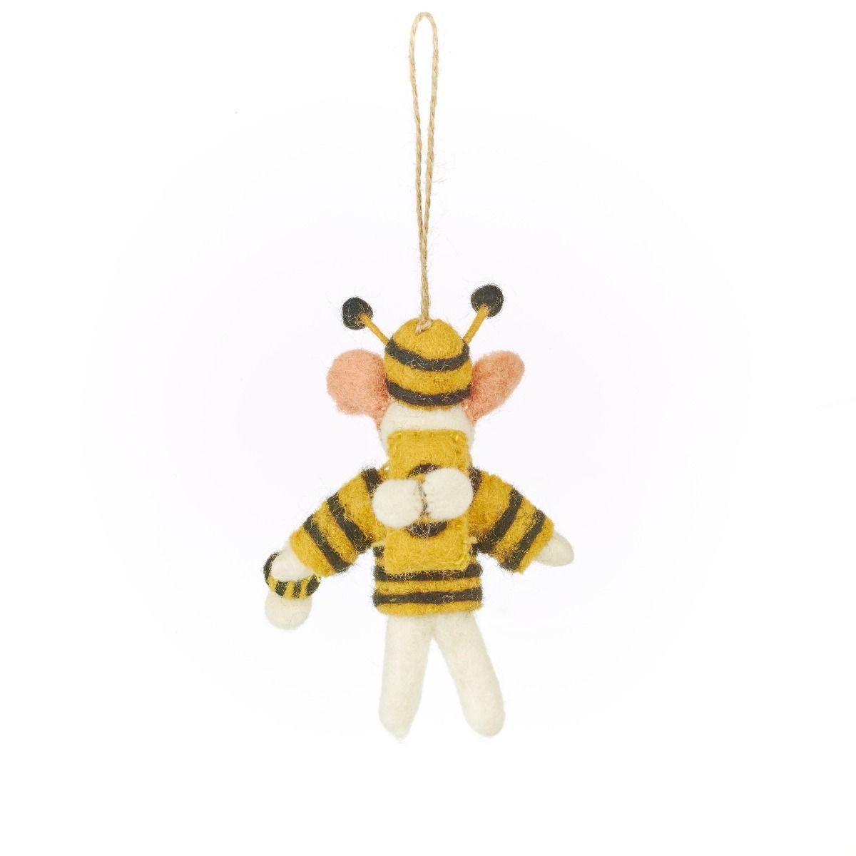 Deb-Bee the Mouse – Felt Character | Decoration & Gift