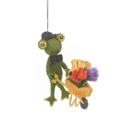 Fletcher the Florist Frog