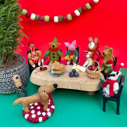 Sizzlin Turkey - Christmas Decorations - Felt So Good