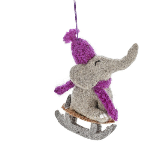 Sledging Elephant