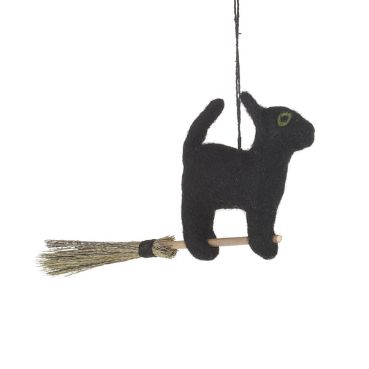Flying Black Cat