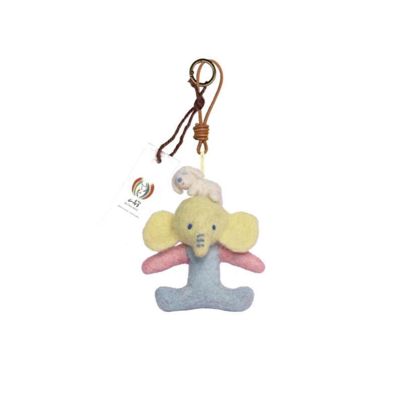 Hefeng the Peace Envoy Elephant – Felt Character | Decoration, Keepsake & Gift