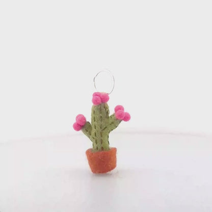 Cactus Keyring