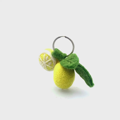 Lemon Keyring