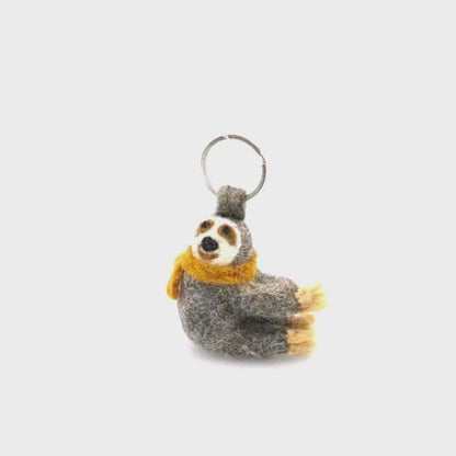 Sloth Keyring